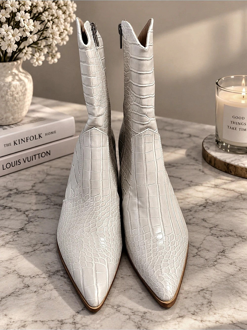New Lulus ankle boots, size 7. - Picture 2 of 5